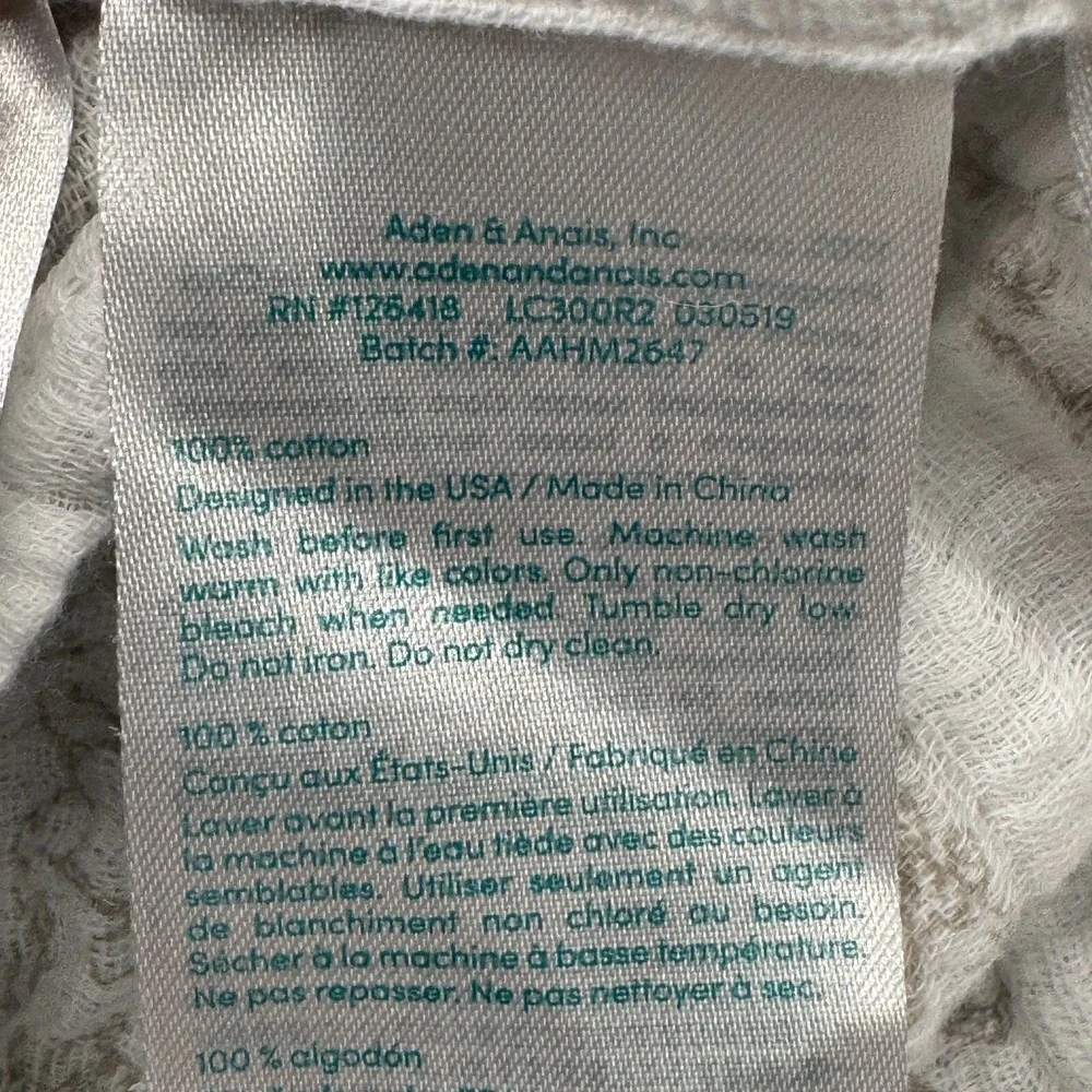 Winnie The Pooh Aden‎ Anais Swaddle Blanket Disney Muslin Tigger Eeyore Neutral